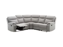 Canape Dangle Dont 2 Places Relax Manuel - Tissu Gris - Classique - L 230 X P 230 X H 100 Cm - HARVEY