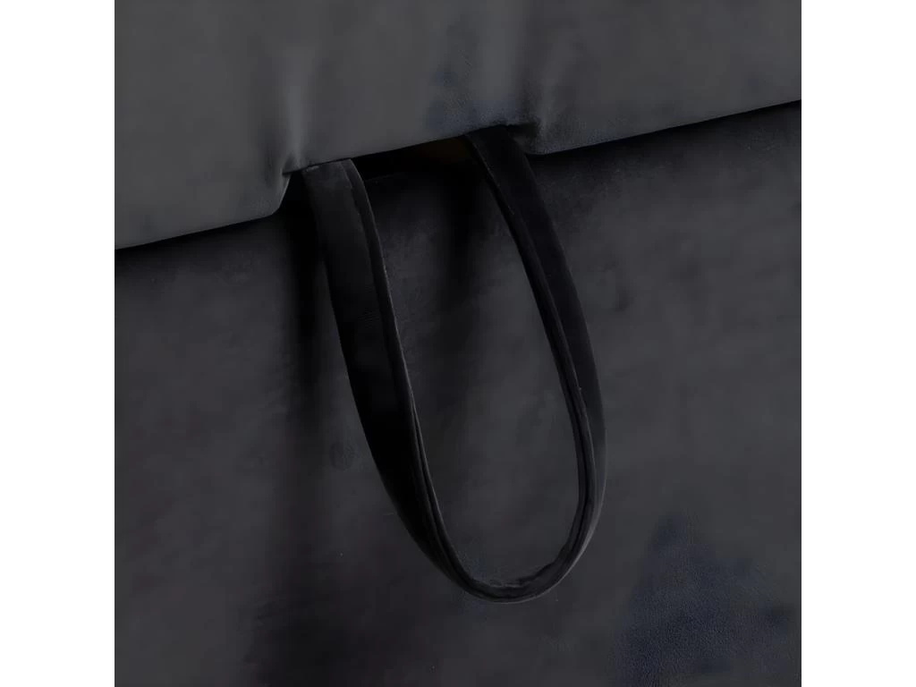 Sacramento Canapé-lit, Chaise Longue Réversible, Espace De Rangement Dissimulé Et Lit Escamotable, Gris Anthracite. – Image 9