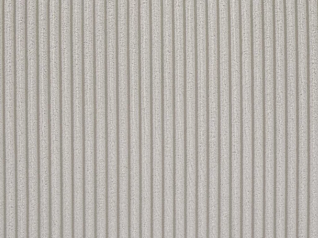 Canapé 3 Places Relax électrique En Velours Cotelé Gris Clair AMELIO – Image 9