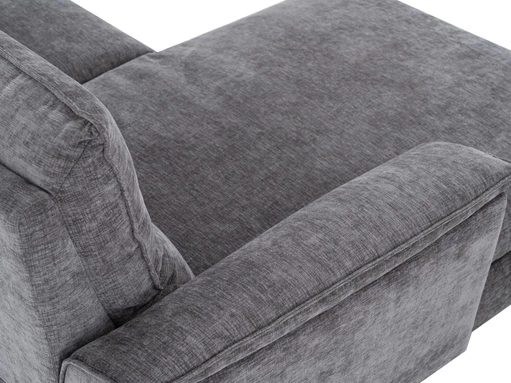 Canapé D'angle Gauche Relax électrique En Tissu Anthracite TELTI – Image 8