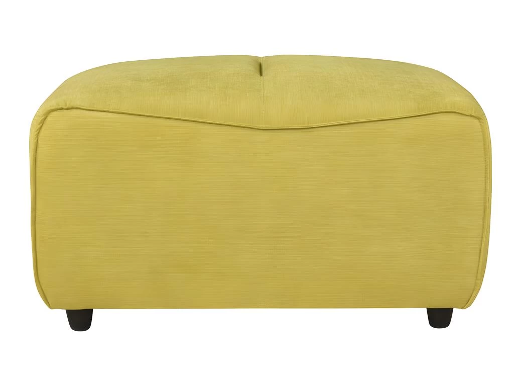 Pouf Pour Modulable En Tissu SYMPOSION - Jaune – Image 6