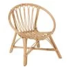 Chaise Enfant En Rotin "Ellen" 52cm Naturel