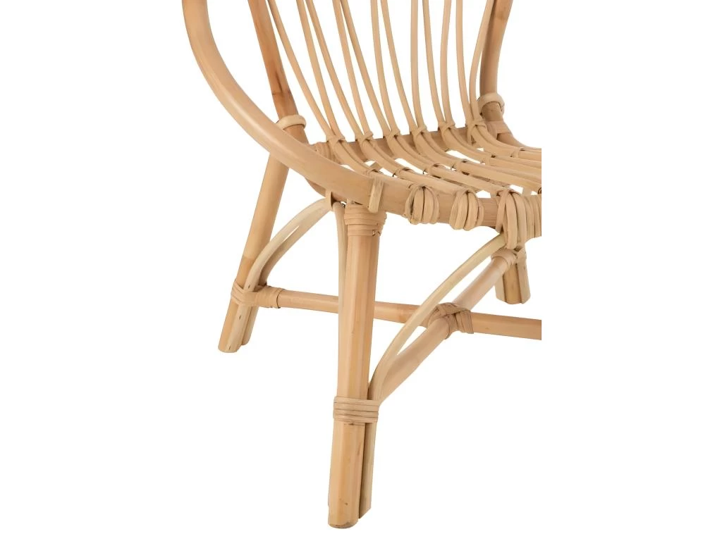 Chaise Enfant En Rotin "Ellen" 52cm Naturel – Image 5