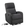 Fauteuil électrique Inclinable RELAX Gris Anthracite - HAPPY GARDEN