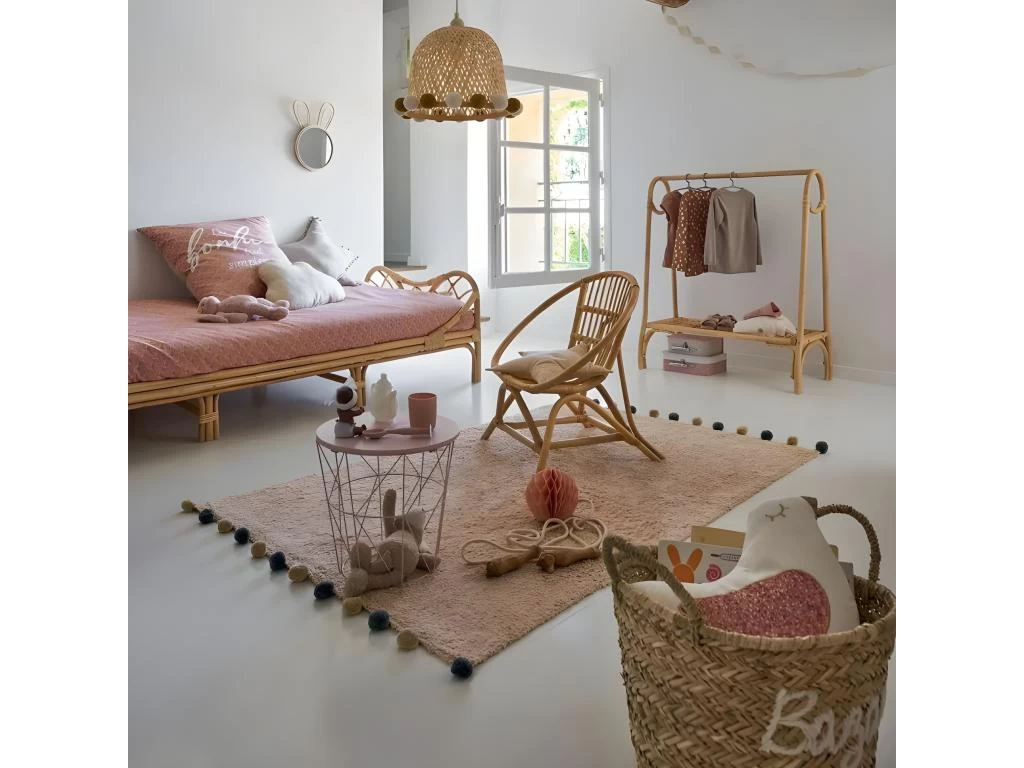 Fauteuil Pour Enfant En Rotin – Image 3