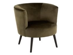Fauteuil Lounge Design "Cuve" 79cm Vert