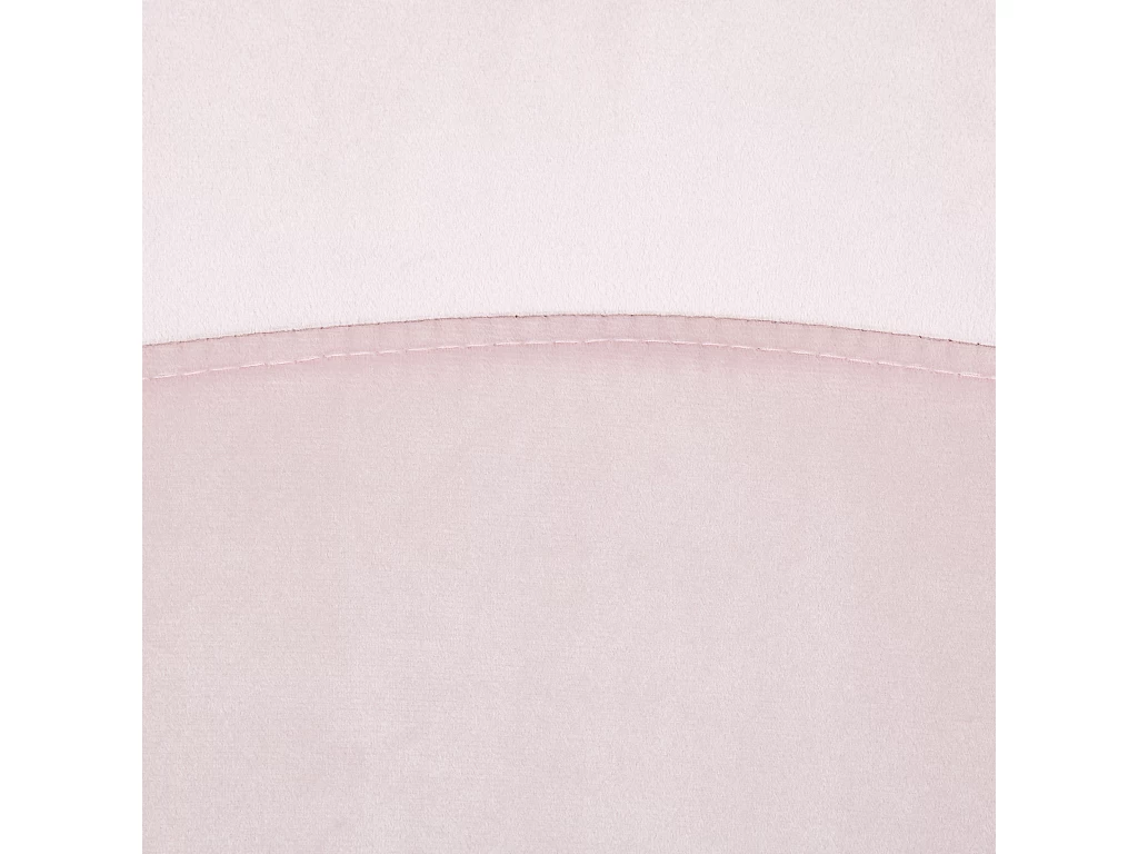 Chaise à Bascule En Velours Rose ELLAN – Image 10