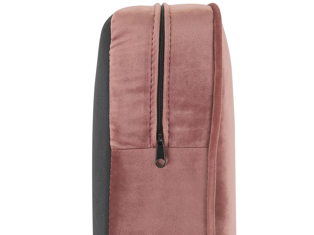 Fauteuil En Velours Rose CHESTERFIELD – Image 8