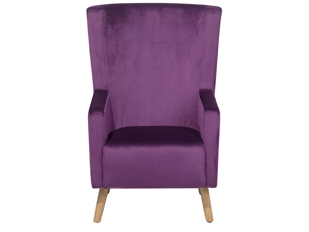 Fauteuil Bergère Violet ONEIDA – Image 4