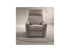 Fauteuil Relax électrique Releveur Microfibre Gris - SAYA