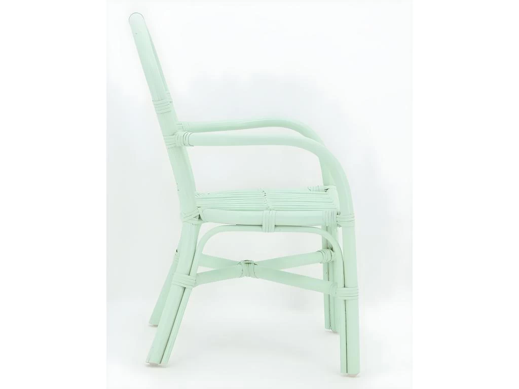 Fauteuil Enfant En Rotin Joseph Vert – Image 4