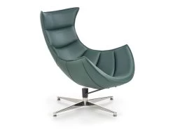 Fauteuil Design En Cuir Reconstitué 86 Cm X 84 Cm X 96 Cm - Vert