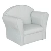 Fauteuil D'enfant En Coton/bois Coloris Vert - Longueur 50 X Profondeur 39 X Hauteur 44 Cm