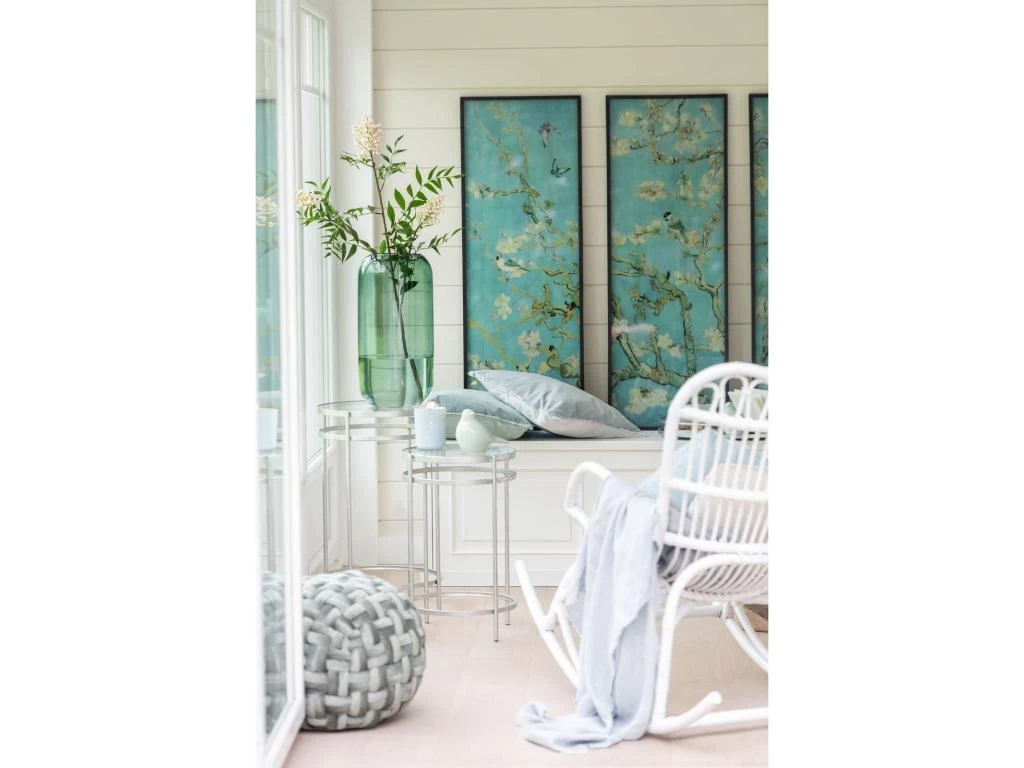 Fauteuil à Bascule Manchester En Rotin – Image 2