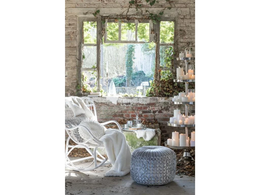 Fauteuil à Bascule Manchester En Rotin – Image 3