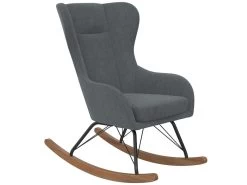 Chaise D'appoint En Lin Gris