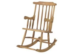 Rocking Chair Pin Massif Ciré - Région