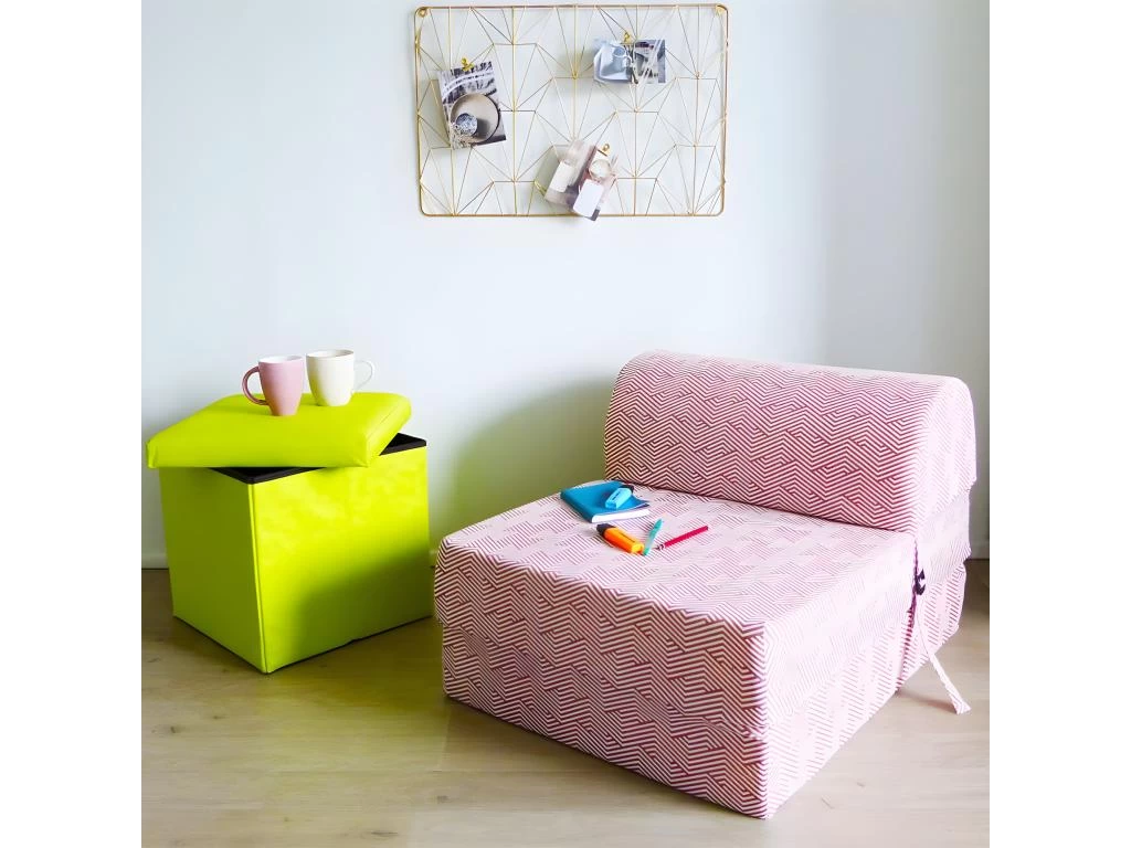 Chauffeuse En Coton Chevron – Image 2