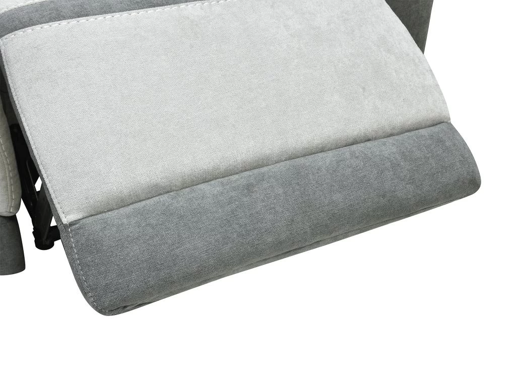 Fauteuil Relax électrique En Tissu Gris Clair ORIETTO – Image 11