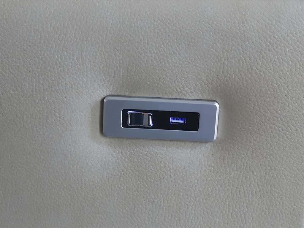 Fauteuil Relax électrique En Tissu Effet Cuir Beige TAODA – Image 4