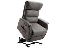PACIOS - Fauteuil Relax Et Releveur Electrique Gris
