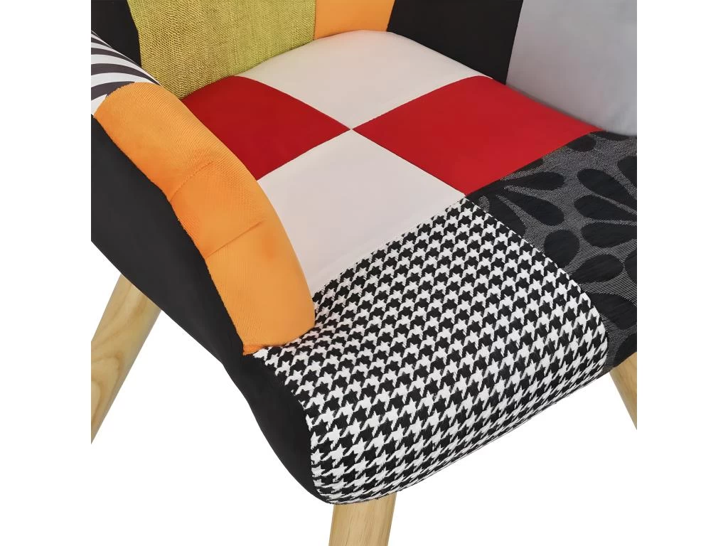 Fauteuil Enfant H67 Cm Patchwork Helsinki - Multicolore – Image 3