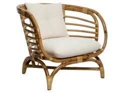 Fauteuil En Rotin Farah Atmosphera - Naturel