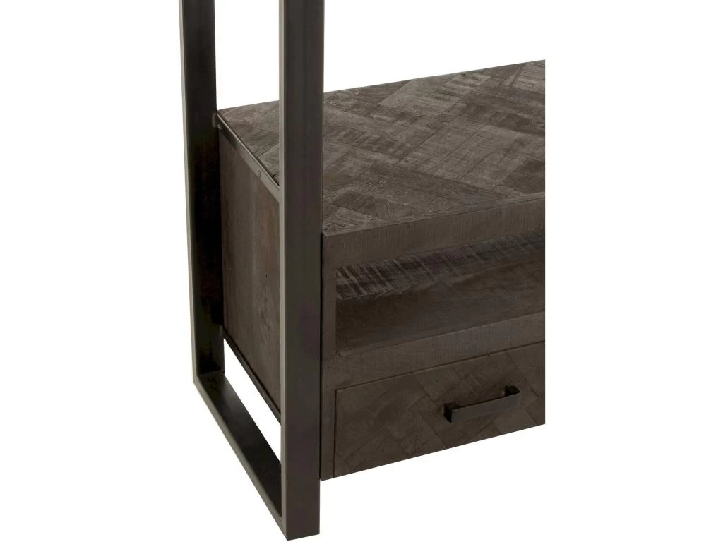 Etagère Meuble TV Lusk En Bois – Image 6