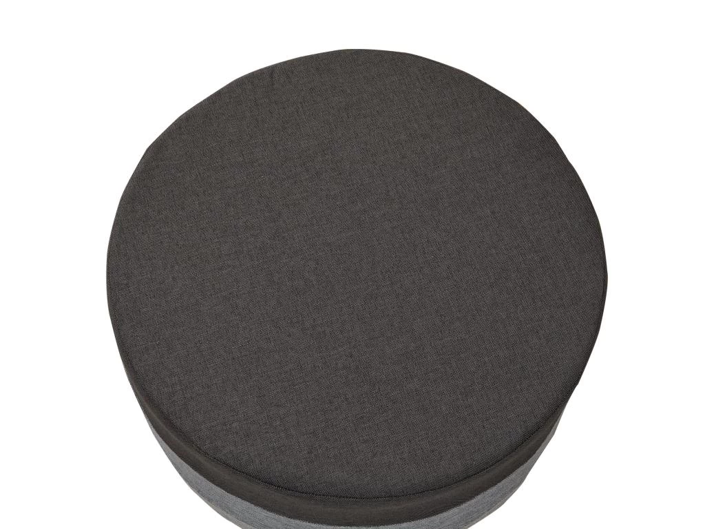 Pouf Repose-pieds Plat Tissu Mobilier Vintage 25x45x45 – Image 6