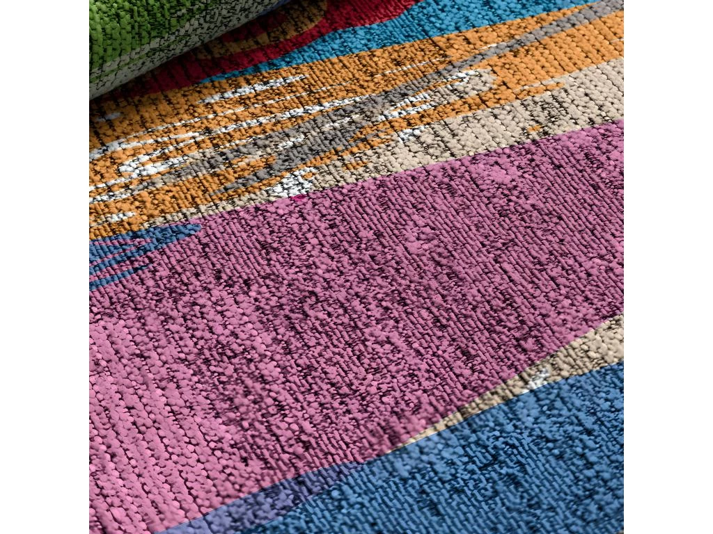 Pouf Amovible En Coton 50x50x50 Cm SERRA – Image 4