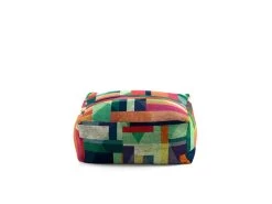 Pouf Amovible En Coton 50x50x25 Cm CROMIS