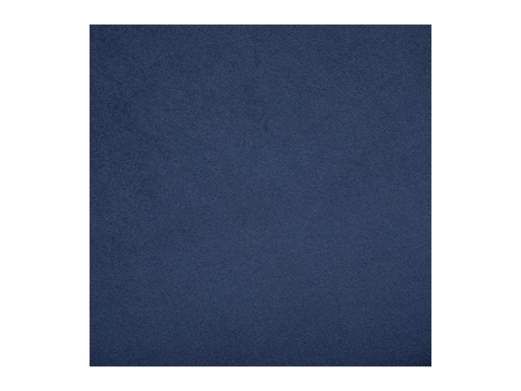 Pouf En Velours Bleu Et Pieds En Métal D 44 X H 35 Cm – Image 3