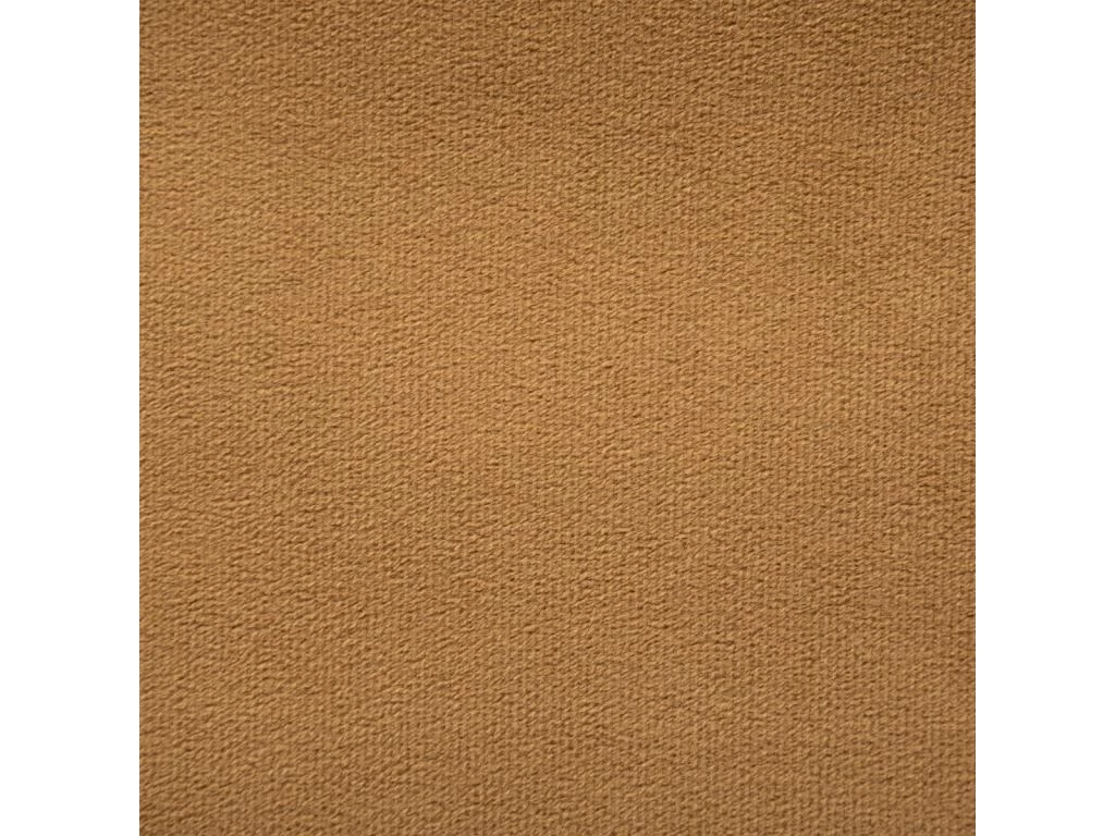 Pouf Pliant Et Coffre De Rangement En Velours Marron Caramel Avec Motifs – Image 3