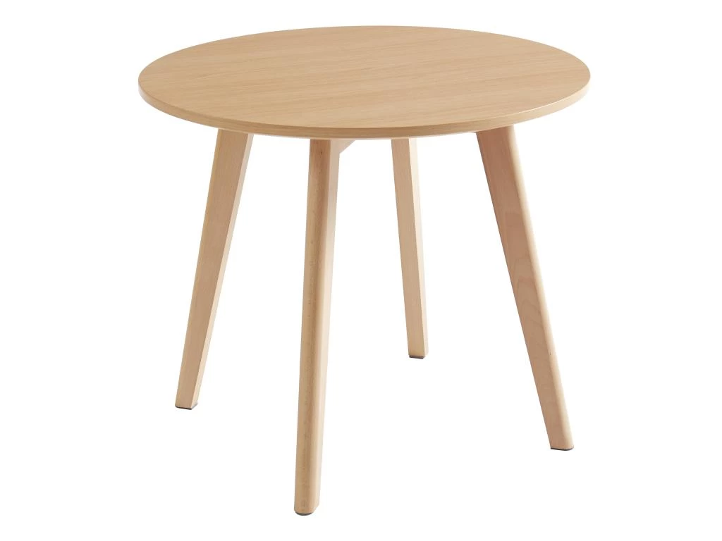 Table Enfant En MDF Et HĂȘtre - Coloris : Naturel - LOULOUNE â Image 3