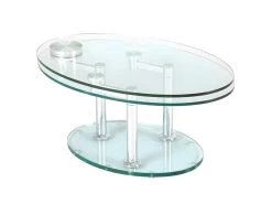 VIVIA - Table Basse Ovale