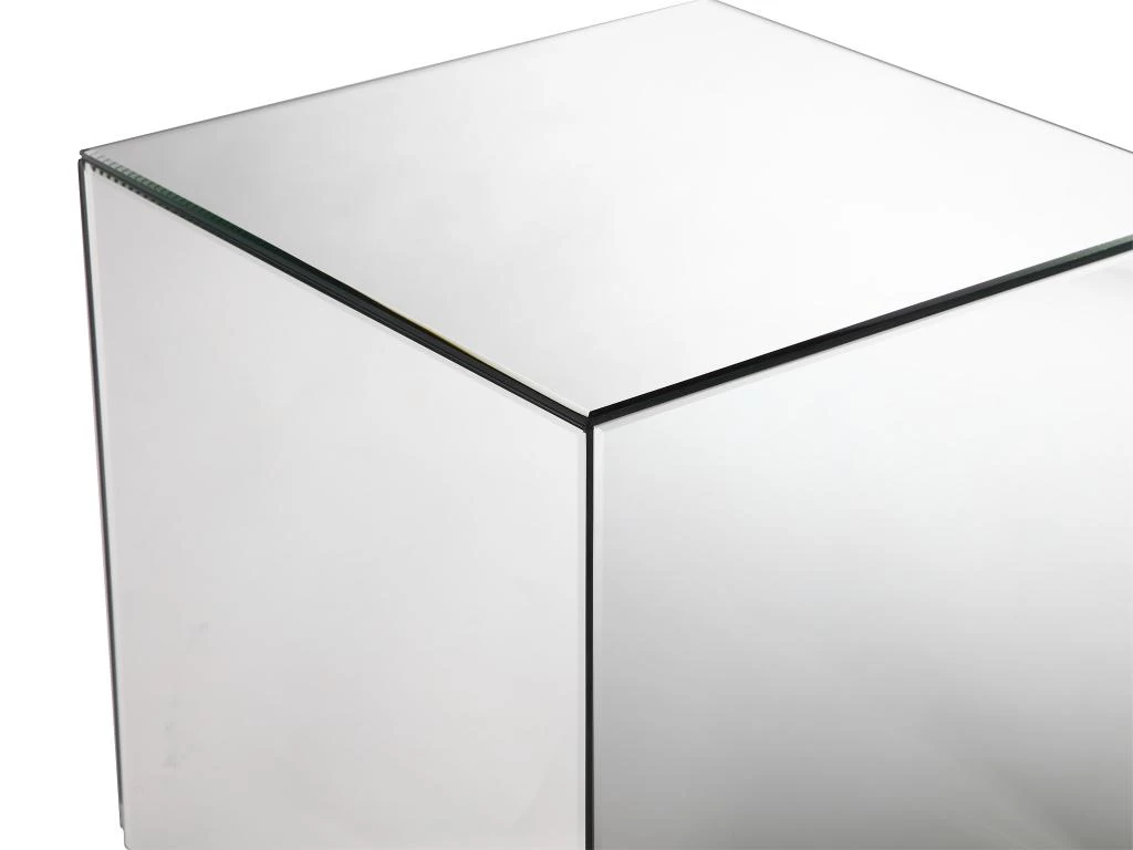 Table D'appoint En Miroir Et MDF - CUBIX De Pascal MORABITO – Image 5