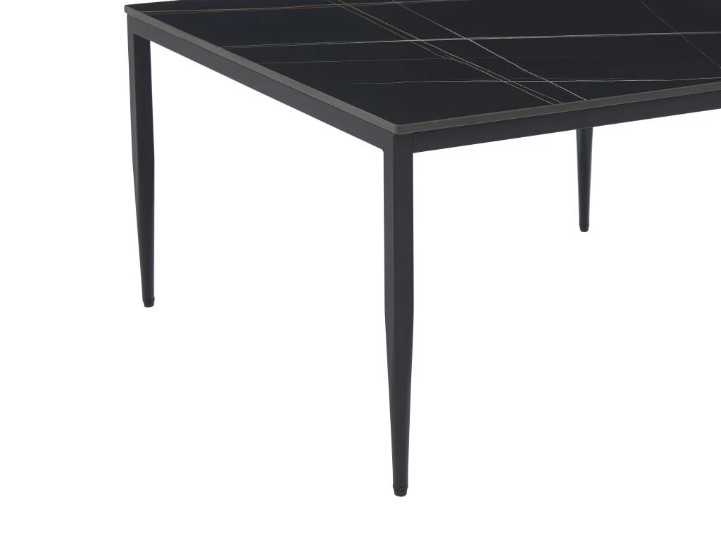 Table Basse En Céramique Et Métal - Noir Et Doré - SUZETE De Pascal MORABITO – Image 10