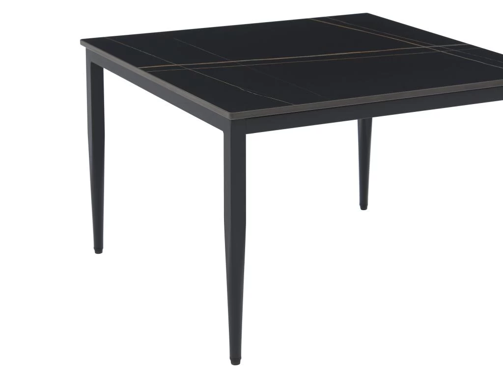 Table Basse En Céramique Et Métal - Noir Et Doré - SUZETE De Pascal MORABITO – Image 9