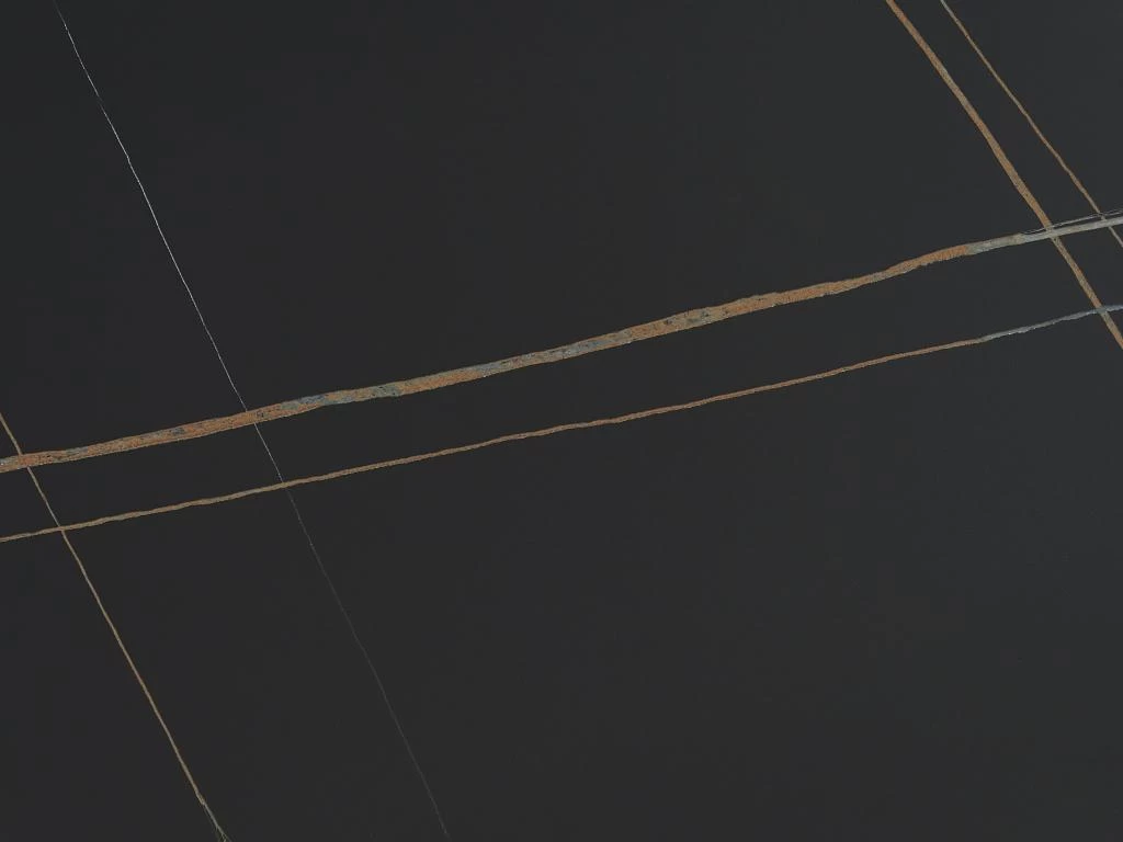 Table Basse En Céramique Et Métal - Noir Et Doré - SUZETE De Pascal MORABITO – Image 11