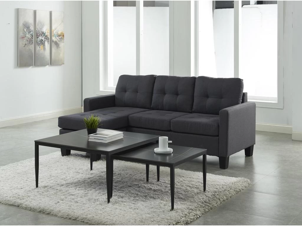 Table Basse En Céramique Et Métal - Noir Et Doré - SUZETE De Pascal MORABITO