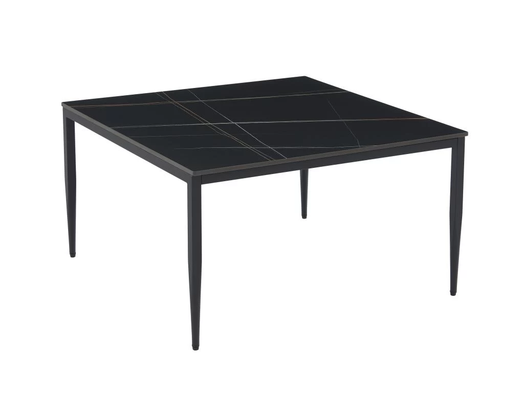 Table Basse En Céramique Et Métal - Noir Et Doré - SUZETE De Pascal MORABITO – Image 8