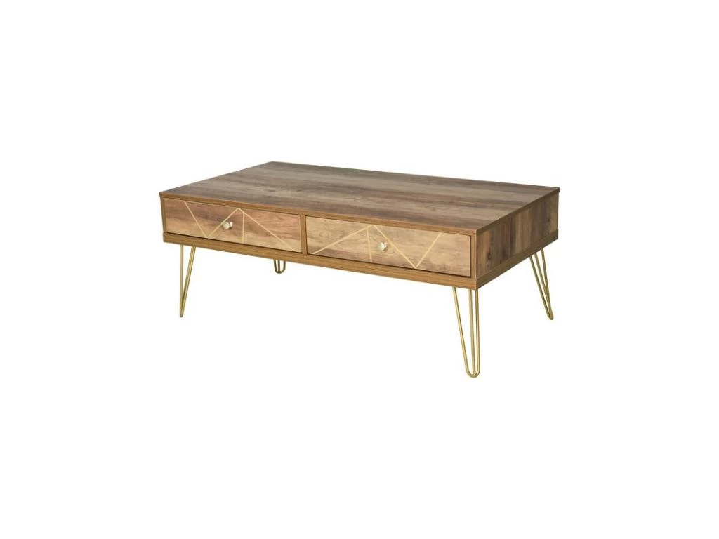 Table Basse Rectangle CAMEL Marron