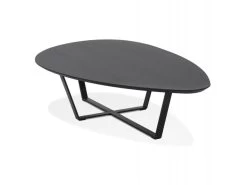 Table Basse Design "Alegoria" 140cm Noir