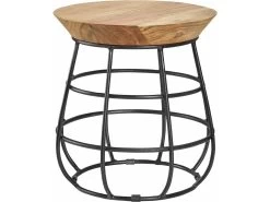 Table D'appoint Shalini Marron Gris