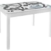 Table Pour Enfant En Bois Blanc Et Gris H 48 Cm