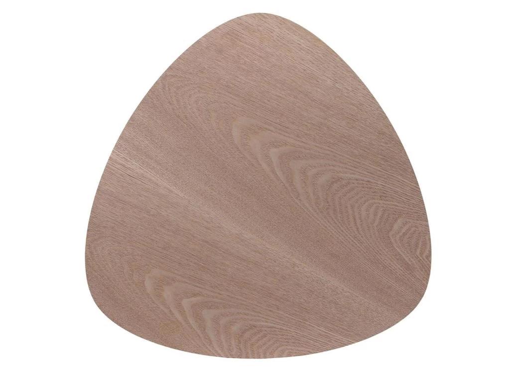 BRUNA - Lot De 2 Tables Gigognes Triangulaires Effet Bois – Image 5