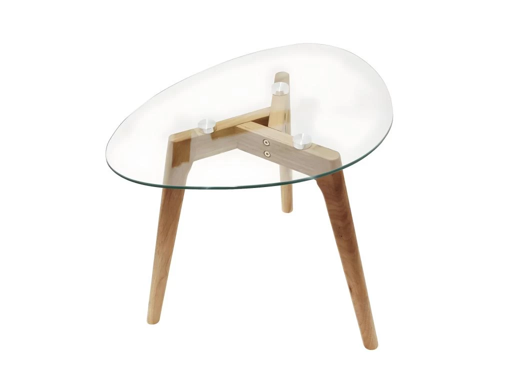 ROCH - Lot De 2 Tables Basses Gigognes Verre Trempé – Image 4