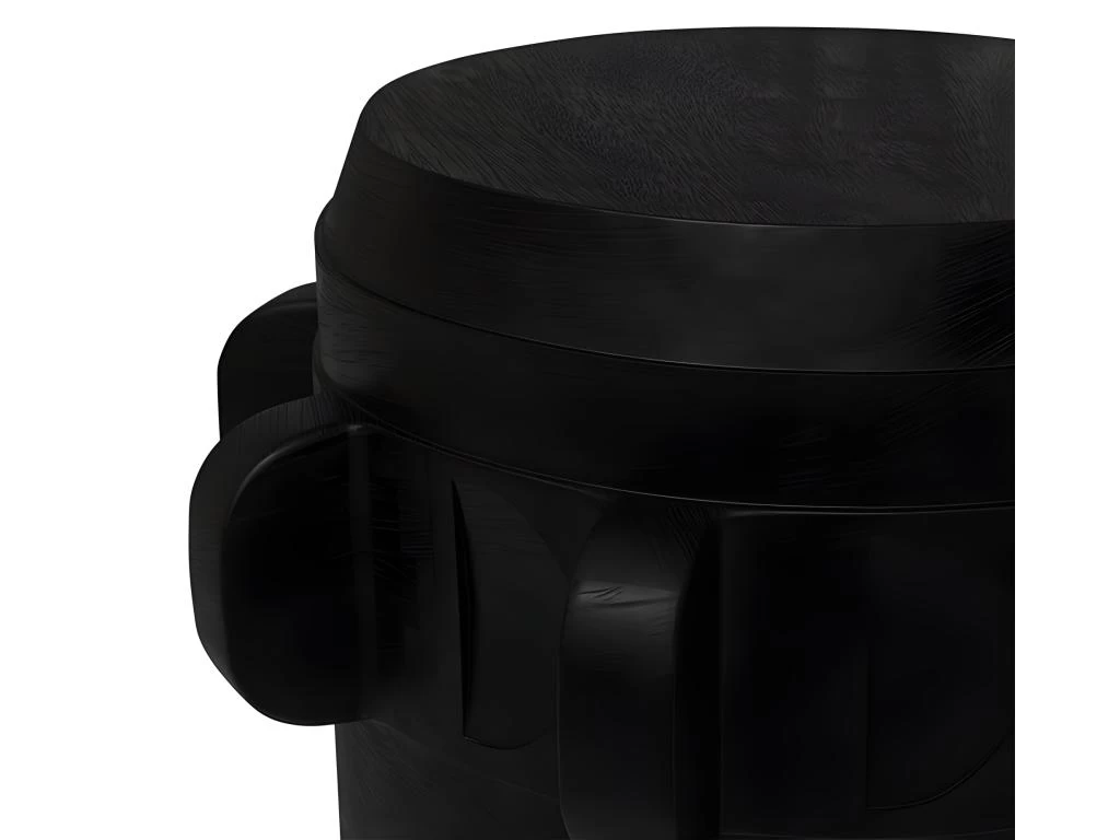 Tabouret Binti En Bois De Suar – Image 3