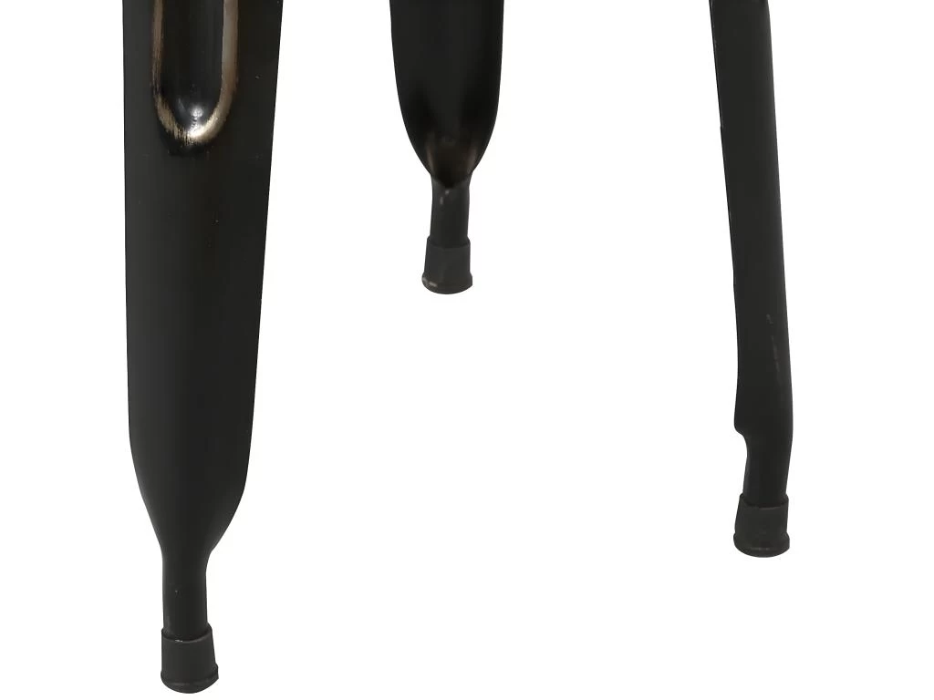 TOLGA - Lot De 2 Tabourets Noirs – Image 3